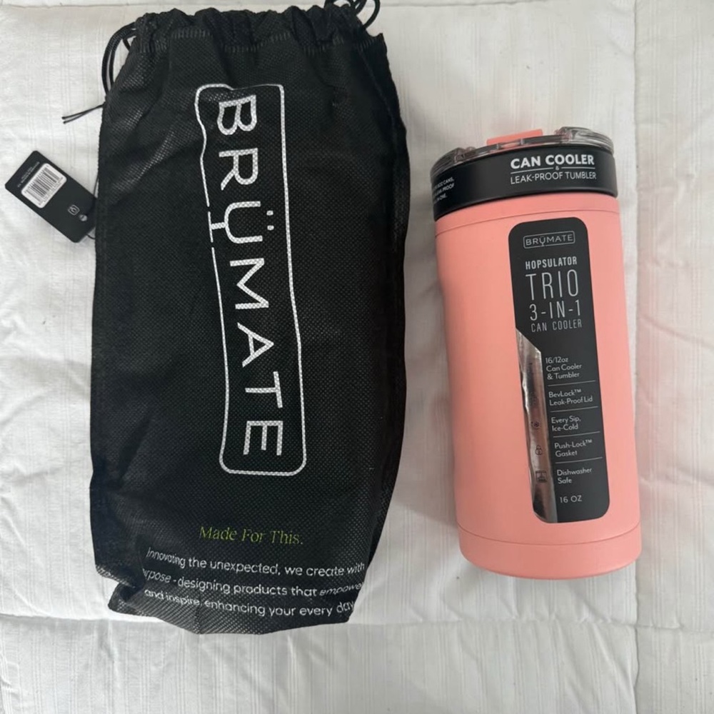 BrüMate Pink Can Cooler Trio